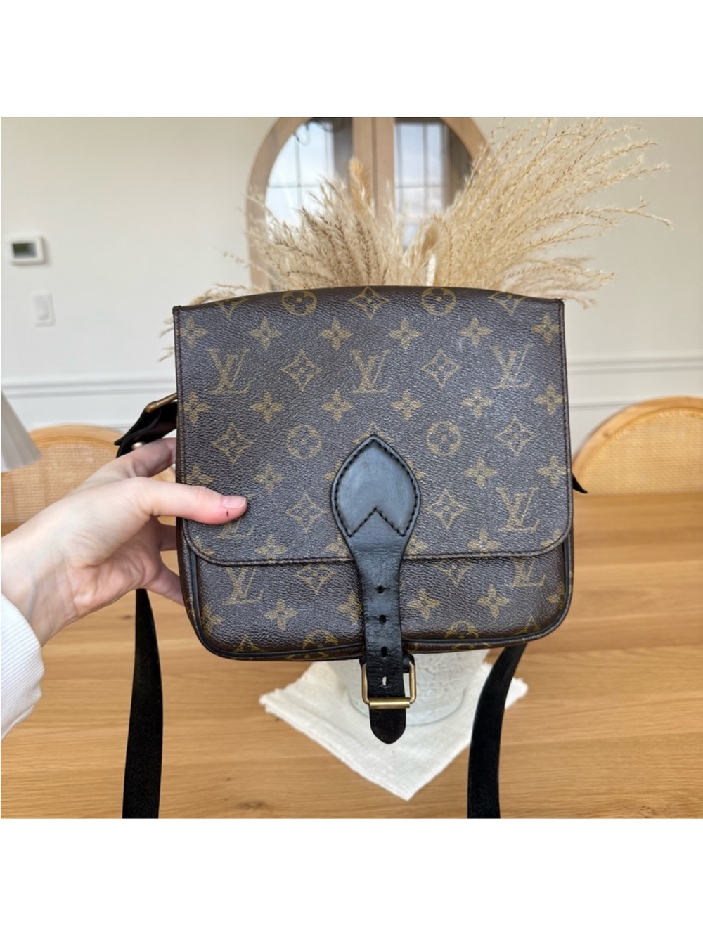 ✅AUTH✅LOUIS VUITTON CARTOUCHIERE MM CROSSBODY BAG - Picture 13 of 13